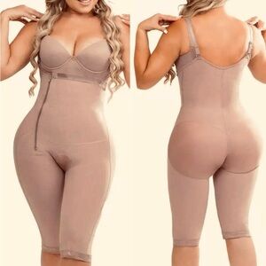 NEW Delie By Fajas Stage 2 BBL Compression Garment 09397/08021 Sz XL Cocoa Brown